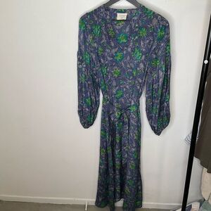 Sissel Edelbo Silk Midi Dress